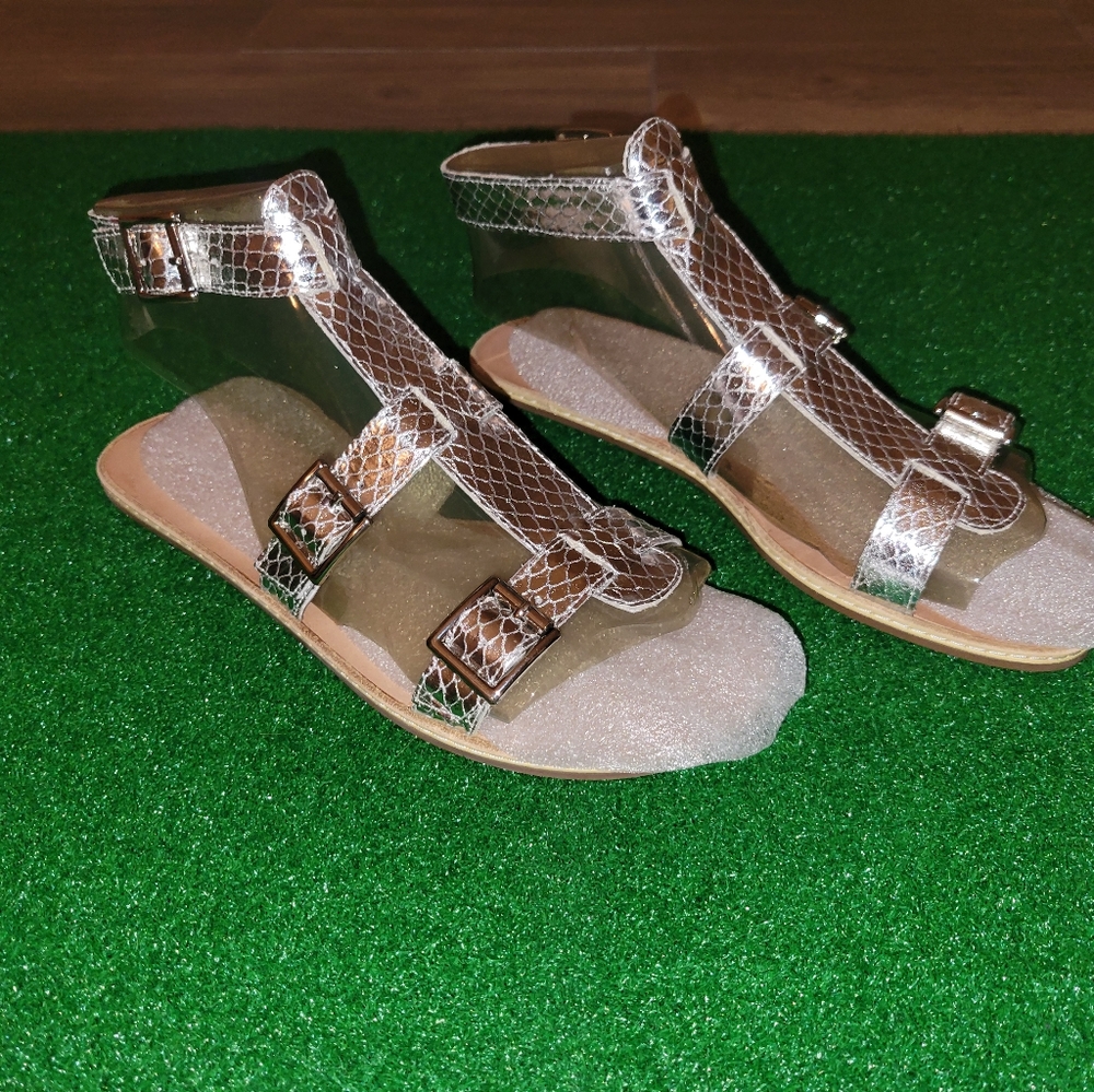 Guess Athena Silver Sandals